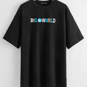 Oversized black T-shirt from SHEIN